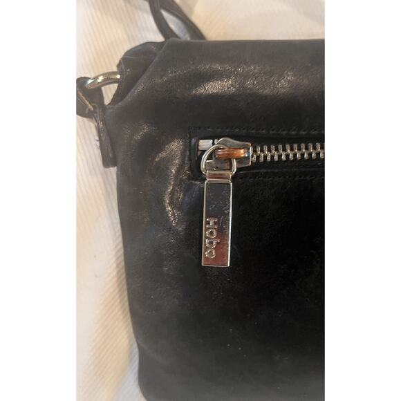 Hobo Wallet Purse Crossbody Black - Picture 3 of 8